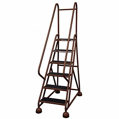 D5268 Rolling Ladder Hndrl Platfm 54 In H MPN:ST-621 A2 C4 P5