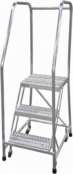 Aluminum Rolling Ladder: 3 Step MPN:3530234