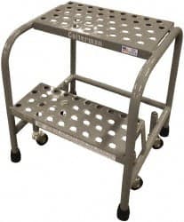 Steel Rolling Ladder: 2 Step MPN:D0460087-06