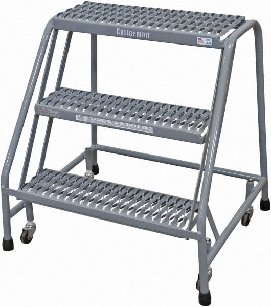 Steel Rolling Ladder: 3 Step MPN:D0460089-02