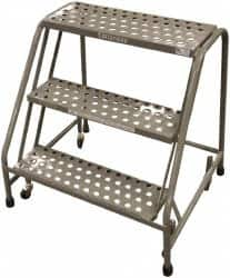 Steel Rolling Ladder: 3 Step MPN:D0460089-11-002