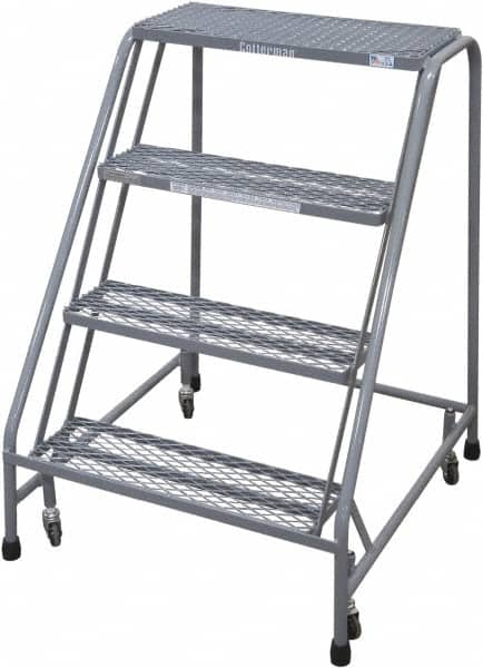 Steel Rolling Ladder: 4 Step MPN:D0460089-14