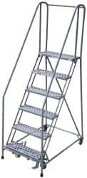 Steel Rolling Ladder: 6 Step MPN:D0460092-22