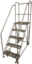 Steel Rolling Ladder: 5 Step MPN:D0550058-04