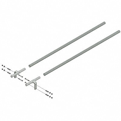 Track Section 3 ft Steel MPN:GT1003-DT-KIT