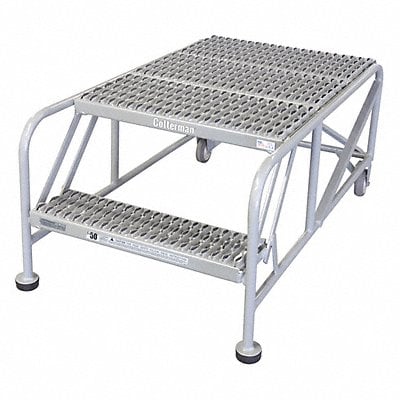 Rolling Work Platform Steel 20 in H MPN:2WP2424A3B8AC1P6