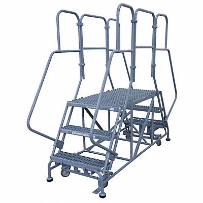 Work Platform Dual Access Steel 40 In H MPN:4DWP3648RA3B4CC1P6