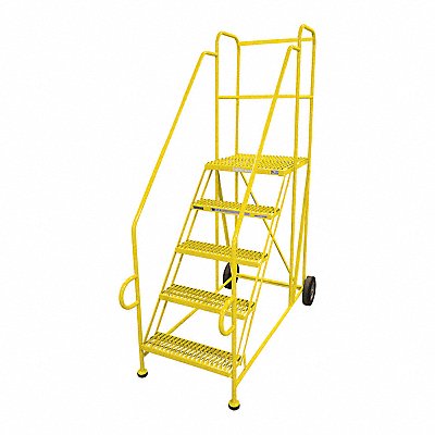 Work Platform 5 Step Steel 86In. H. MPN:5TAP2424RA3E24B11D3C2P6