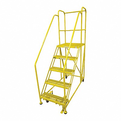 Work Platform 5 Step Steel 86In. H. MPN:5WP2424RA3B4B8AC2P6