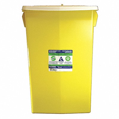 Chemo/Sharps Container 18 gal Hinged MPN:S18C019989