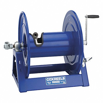 Hand Crank Hose Reel 200 ft 1/2 ID Blue MPN:1125P-4-12