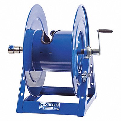 Hand Crank Hose Reel 125 ft 1 ID Blue MPN:1175-6-125