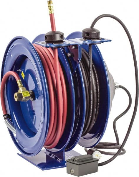 50' Spring Retractable Hose Reel MPN:C-L350-5012-F