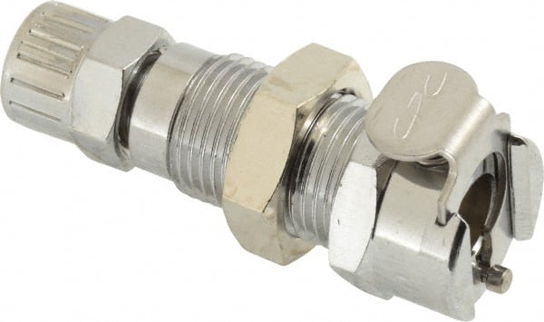 Push-to-Connect Tube Fitting: Coupling Body, 1/4