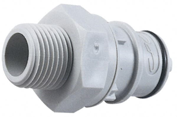 Push-to-Connect Tube Fitting: Connector, 3/8