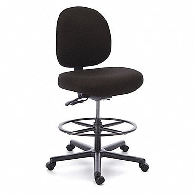 Big/Tall Chair Vinyl Black 21-29 Seat Ht MPN:TMLM4-2RK-2