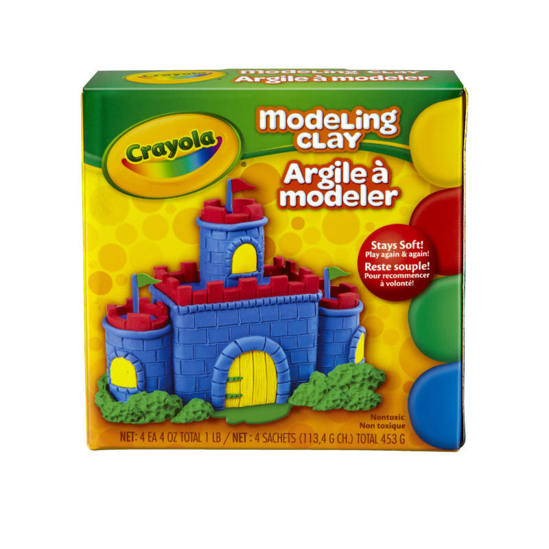 Crayola Modeling Clay, Assorted Colors (Min Order Qty 19) MPN:57-0300