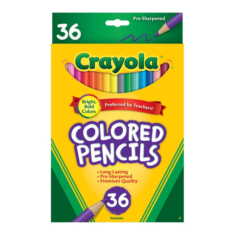 Crayola Color Pencils, Set Of 36 Colors (Min Order Qty 8) MPN:68-4036