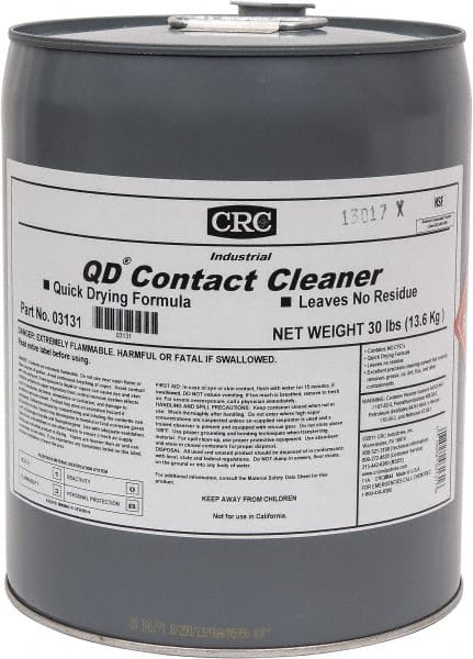 Contact Cleaner: 5 gal Pail MPN:1003408