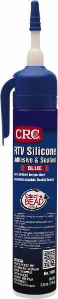 Elastic Sealant: 8 oz Tube, Blue, RTV Silicone MPN:1004791