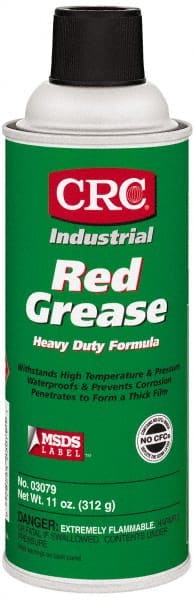 High Temperature Grease: 16 oz Aerosol Can, Aluminum MPN:1003338