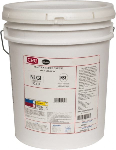 Extreme Pressure Grease: 35 lb Pail, Lithium MPN:1007895