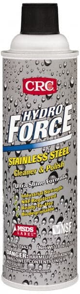 Stainless Steel Cleaner & Polish: 20 fl oz Aerosol MPN:1004976