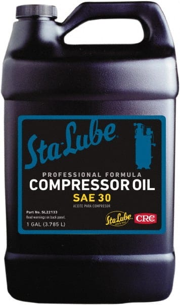 1 Gal Bottle, ISO 100, SAE 30W, Air Compressor Oil MPN:1007785