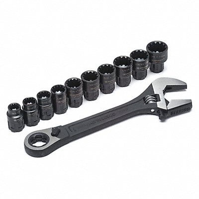 Adjustable Wrench X6 Pass-Thru Set MPN:CPTAW8