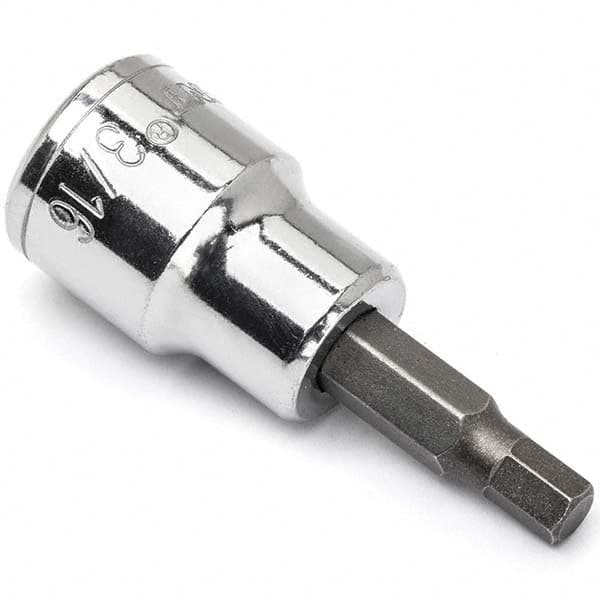 Hand Hex Bit Socket: 3/8