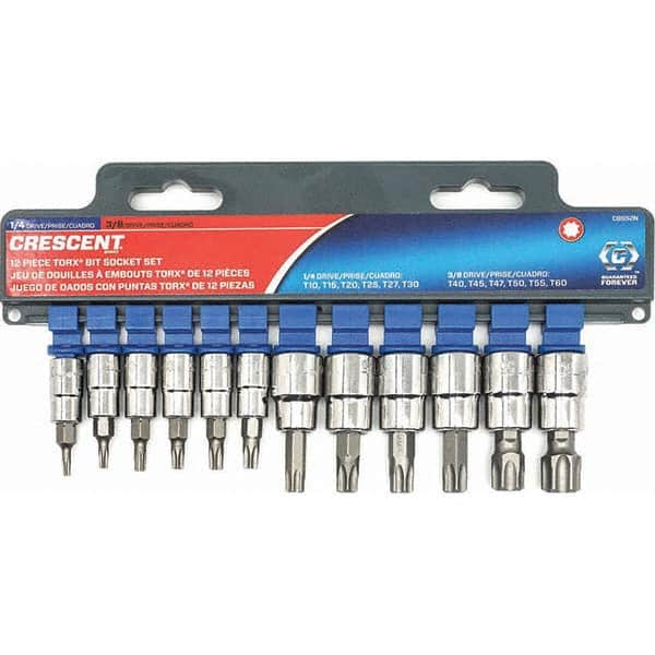 Torx Bit Socket Set: 12 Pc MPN:CBSS2N