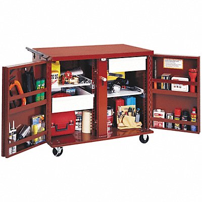 Jobsite Cabinet 40 5/8 in Brown MPN:677990