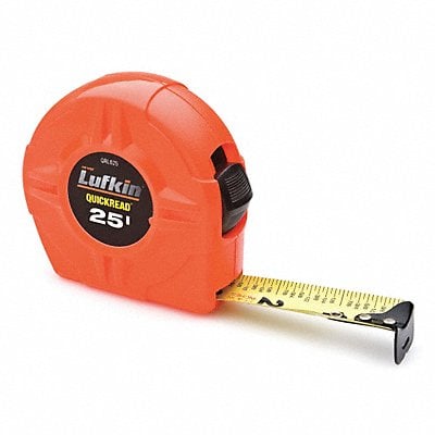 Measuring Tape 25 ft.X1 Blue MPN:QRL625MP