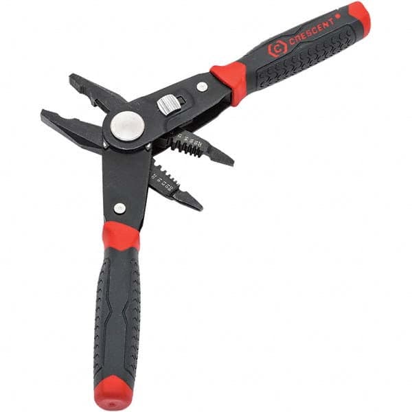 Pliers, Tip Thickness (Decimal Inch): 0.3500 , Body Material: Steel , Handle Type: Comfort Grip , Handle Color: Black , Handle Material: Plastic  MPN:CCP8V