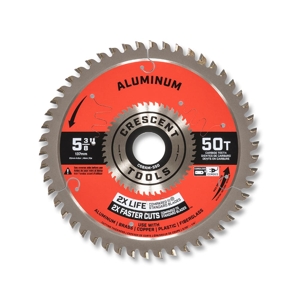 Wet & Dry Cut Saw Blade: 5-3/8