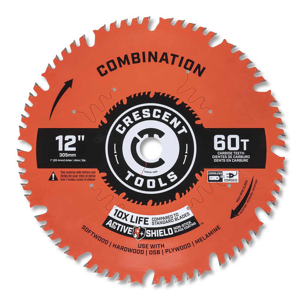 Wet & Dry Cut Saw Blade: 12