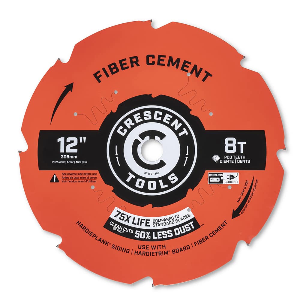 Wet & Dry Cut Saw Blade: 12