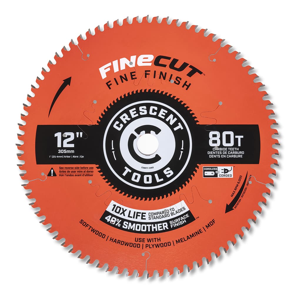 Wet & Dry Cut Saw Blade: 12