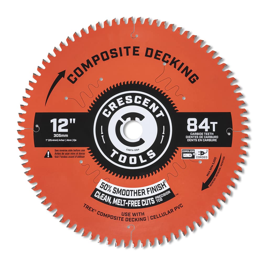 Wet & Dry Cut Saw Blade: 12