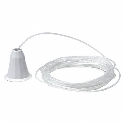 White Cord with Pendant 7 ft. MPN:80