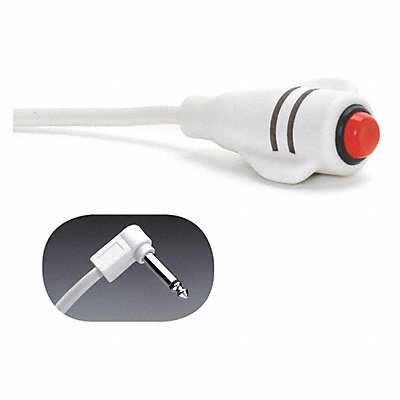 Call Cord 1/4 Phone Plug White 7 ft L MPN:9900W-7