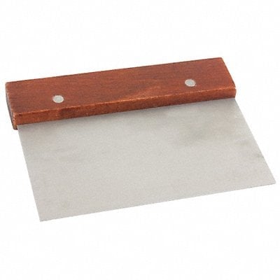 Dough Scraper Steel/Wood 6-1/2 In MPN:WHDS63