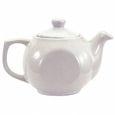 Tea Pot Bright White 14 oz PK12 MPN:AL74