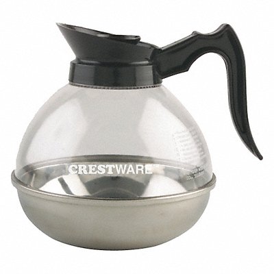 Coffee Decanter 64 oz Black MPN:PD64