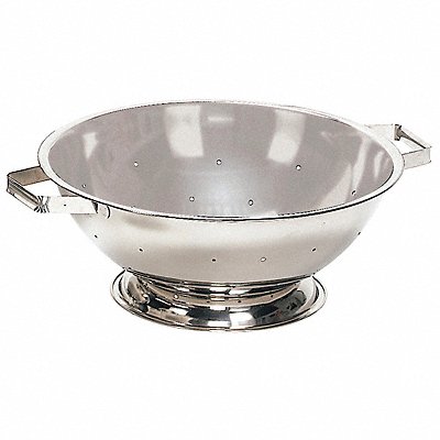 Colander 3 qt. 3-3/4 in H Steel MPN:COL03