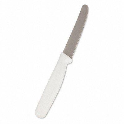 Utility Knife Serrated 3-1/2 in L White MPN:KN06