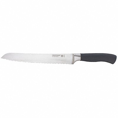 Bread Knife Serrated 9 in L Black MPN:KN120