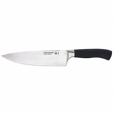 Chef Knife Straight 8 in L Black MPN:KN130