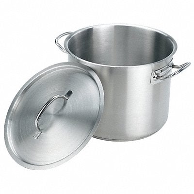 Stock Pot w/Cover 8 qt 11 in SS MPN:SSPOT08