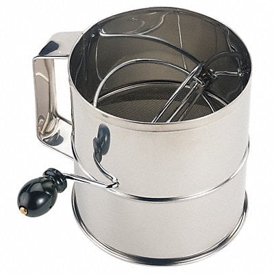 Flour Sifter Stainless Steel 6-1/4 In MPN:SFS08